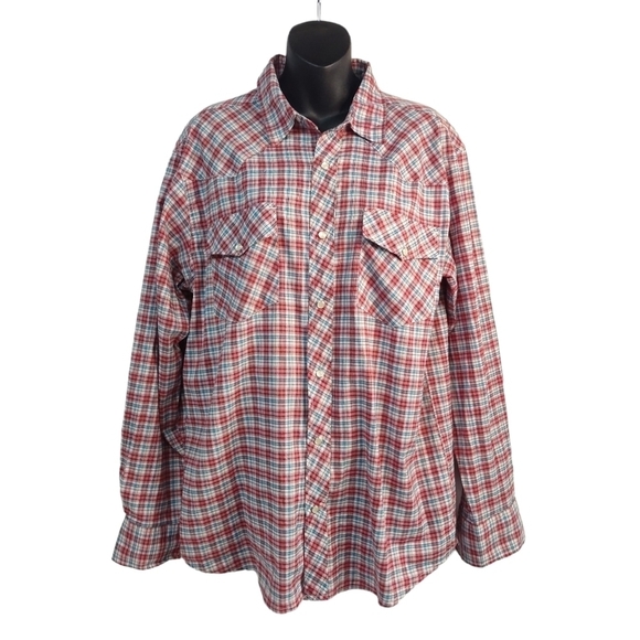 Casual Country Outfitters The Good OL Boys Plaid Button Down Shirt Size L - Picture 1 of 8